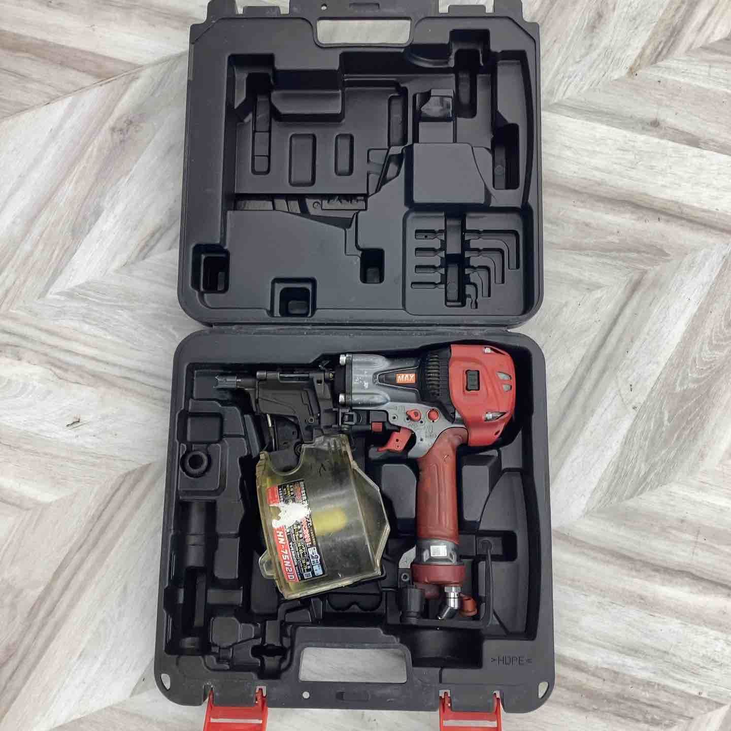 マックス MAX 高圧エア釘打ち機 HN-75 N 2 D -G