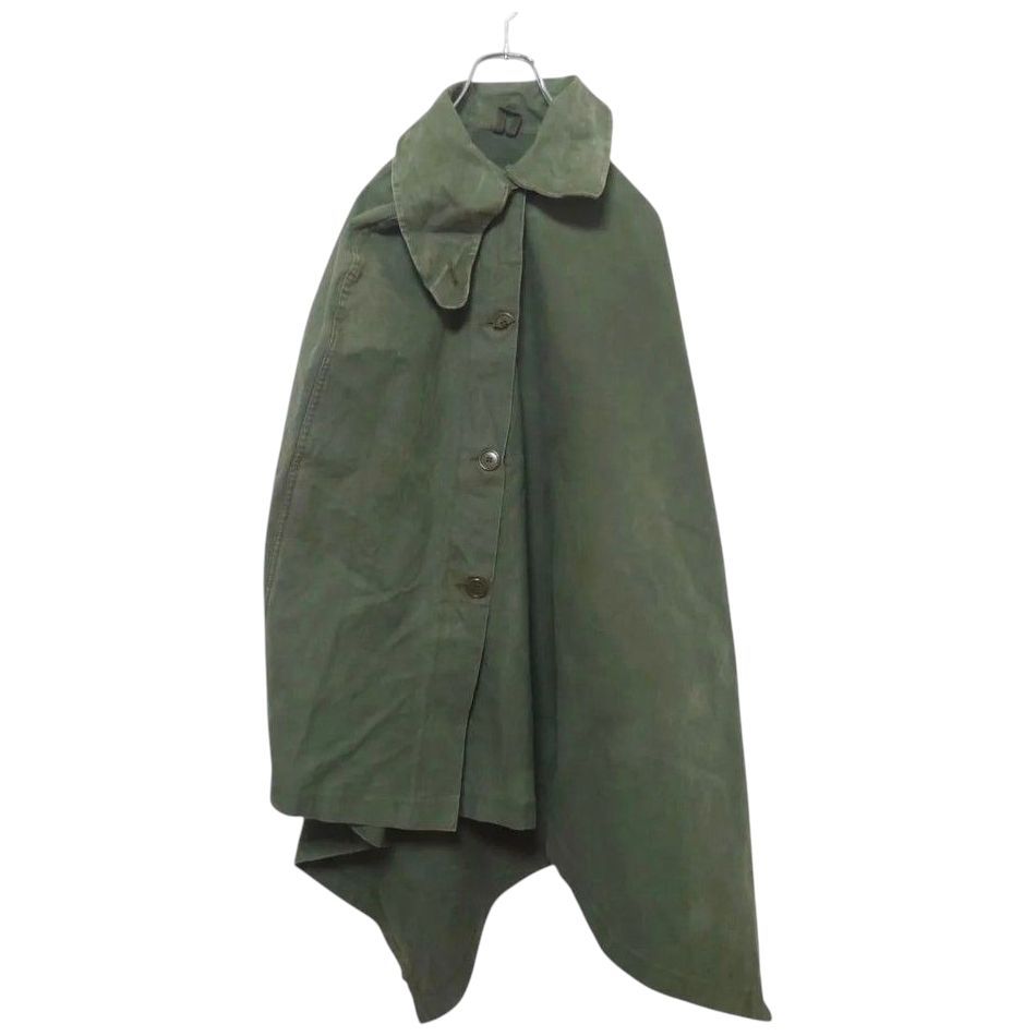 ミリタリー　オランダ軍　ヴィンテージスナイパーマント　ポンチョ オランダ軍】78's スナイパーマント ポンチョレインケープ A-2848