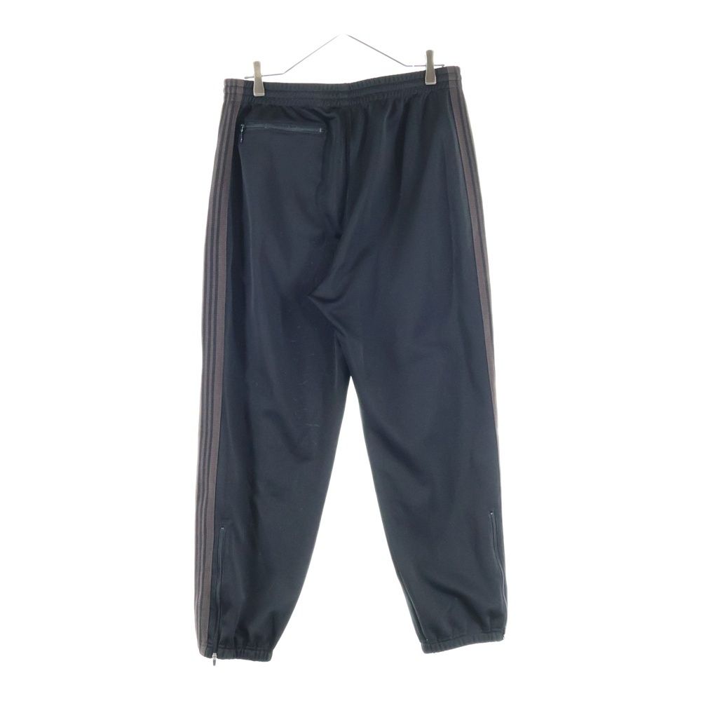 Needles ニードルス Zipped Track Pant Poly Smooth PU 276 ジップド サイドライン トラックパンツ ブラック