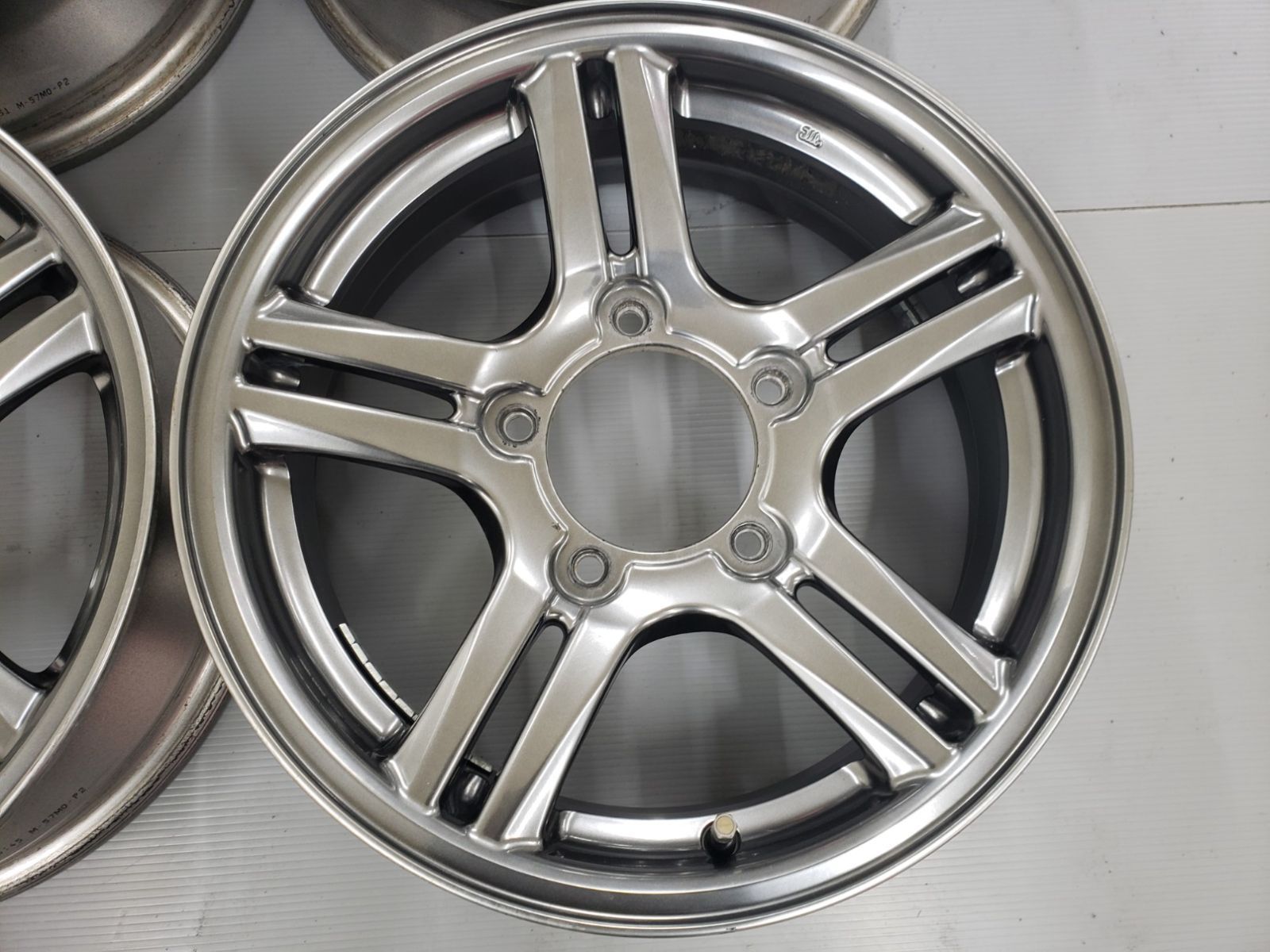 傷 少超 SUZUKI ENKEI JB 23 W 9型10型 ランドベンチャー 16 in 5 j 22 139 7 H 軽量 4本 検 64 JA 11 12 71 72