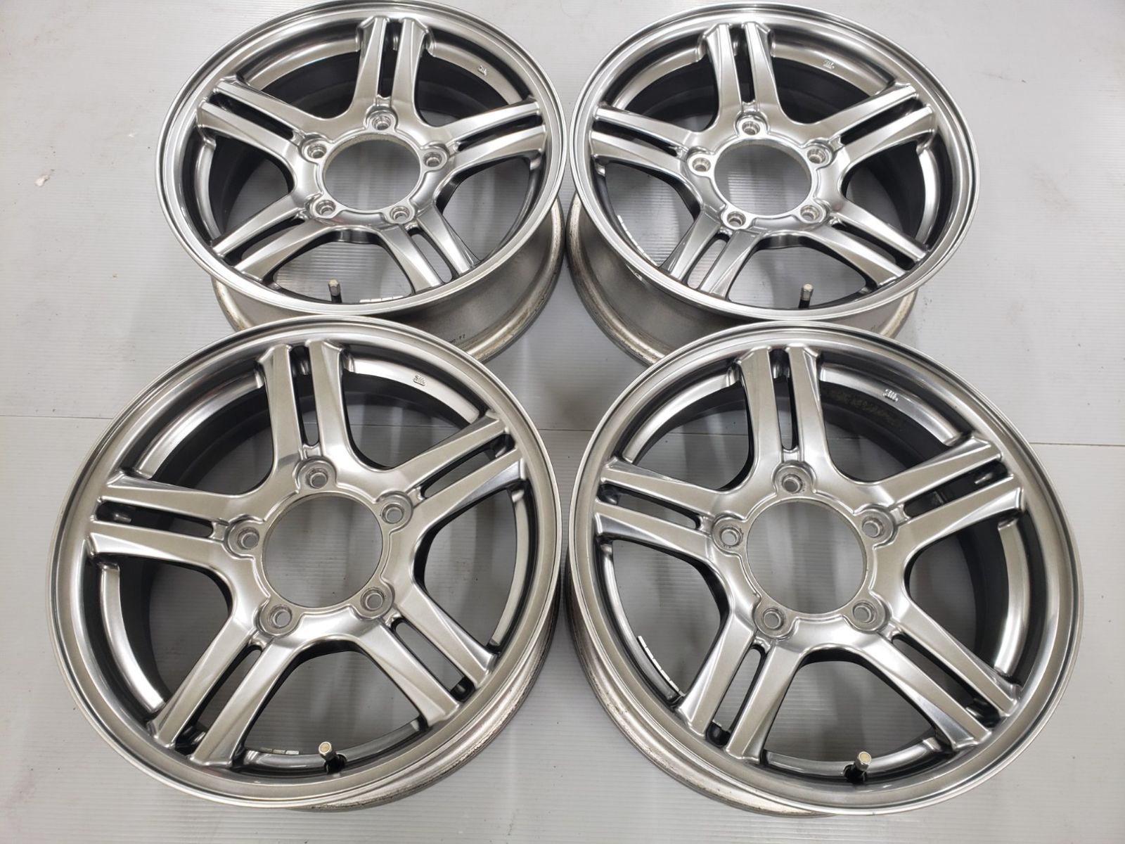 傷 少超 SUZUKI ENKEI JB 23 W 9型10型 ランドベンチャー 16 in 5 j 22 139 7 H 軽量 4本 検 64 JA 11 12 71 72