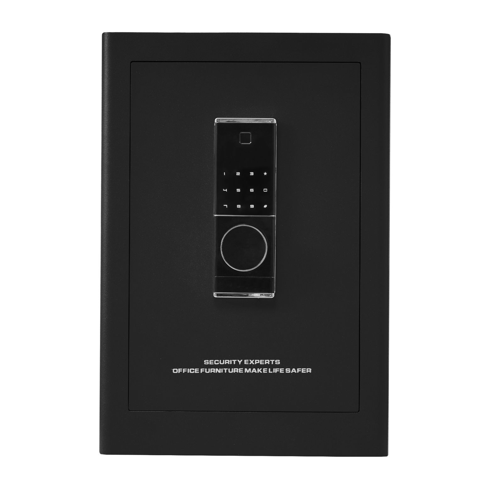 数量 金庫 家庭用 59.5 L 指紋認証 防犯金庫 大型金庫 緊急電池ボックス付き アラーム機能付き 鍵付き 防盗 旅館 店舗 事務所 ホテル 業務用 日本語取扱説明書付 書類保管 a 4ファイル 壁に固定 緊急キー2本