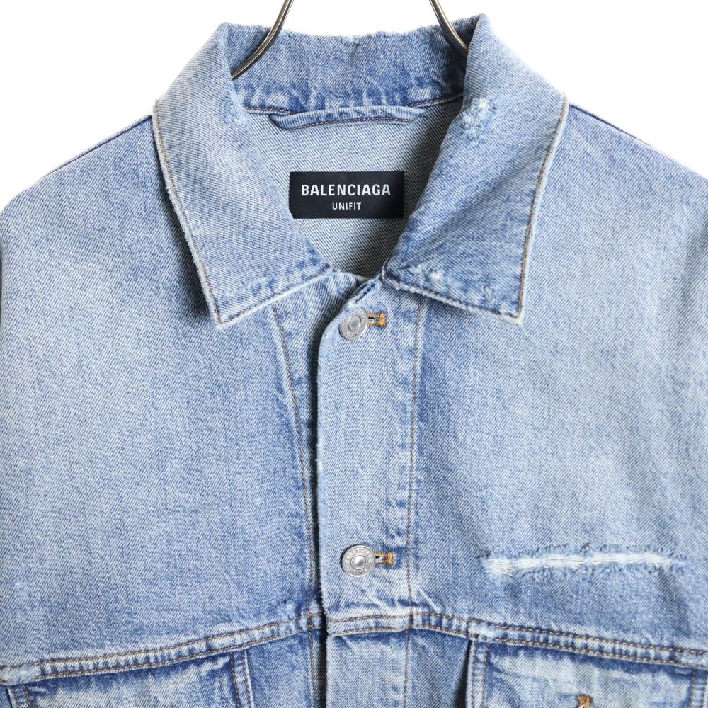BALENCIAGA (バレンシアガ) 21AW バックバーコード刺繍ラージフィット