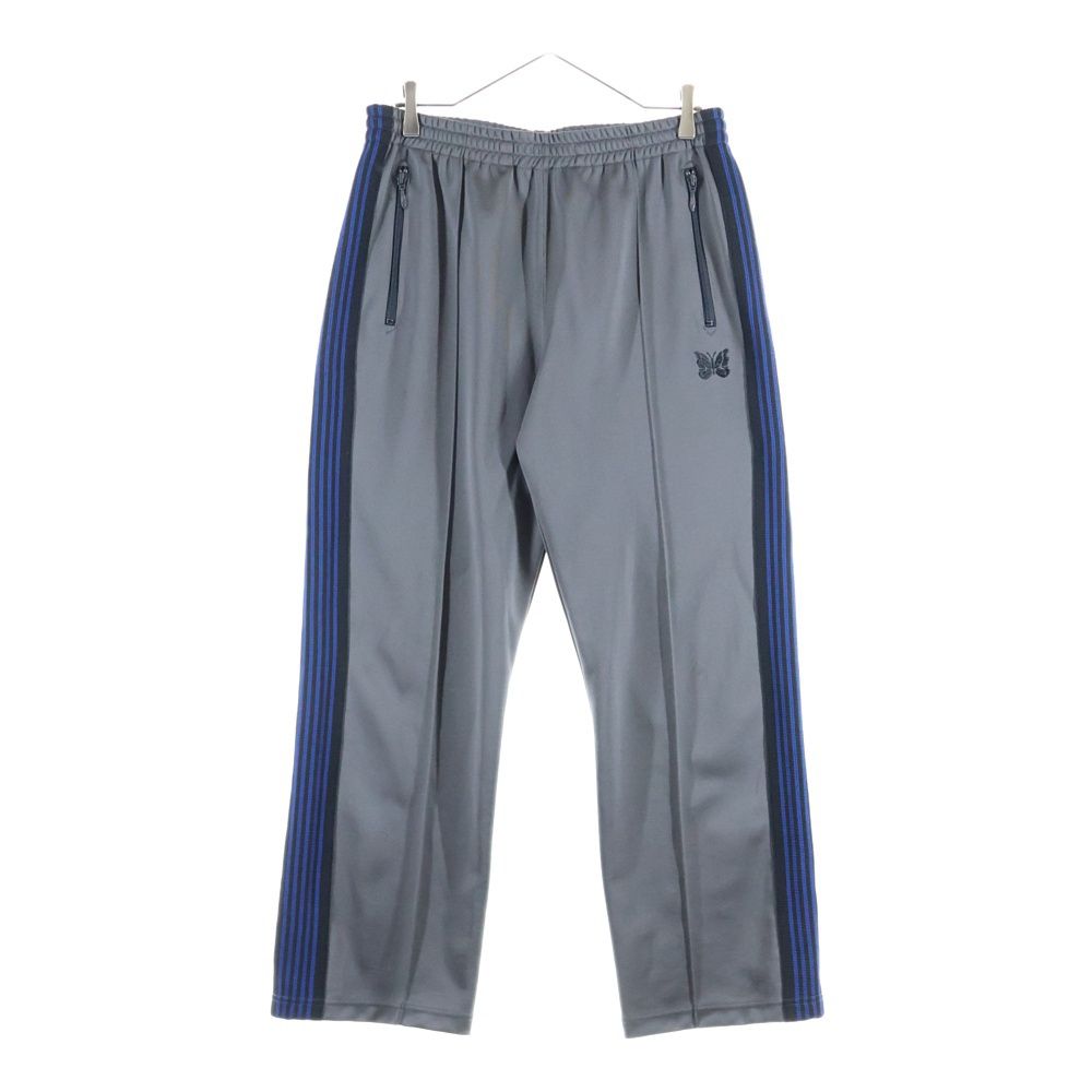 Needles ニードルス パピヨン刺繍 サイドライン トラックパンツ グレー HM 364