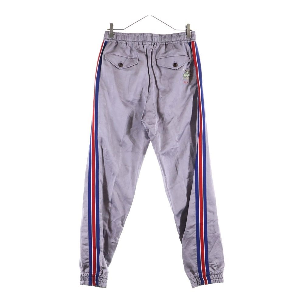 GUCCI グッチ サイドライン シルク リラックスイージーパンツ 613019 ZADOW パープル