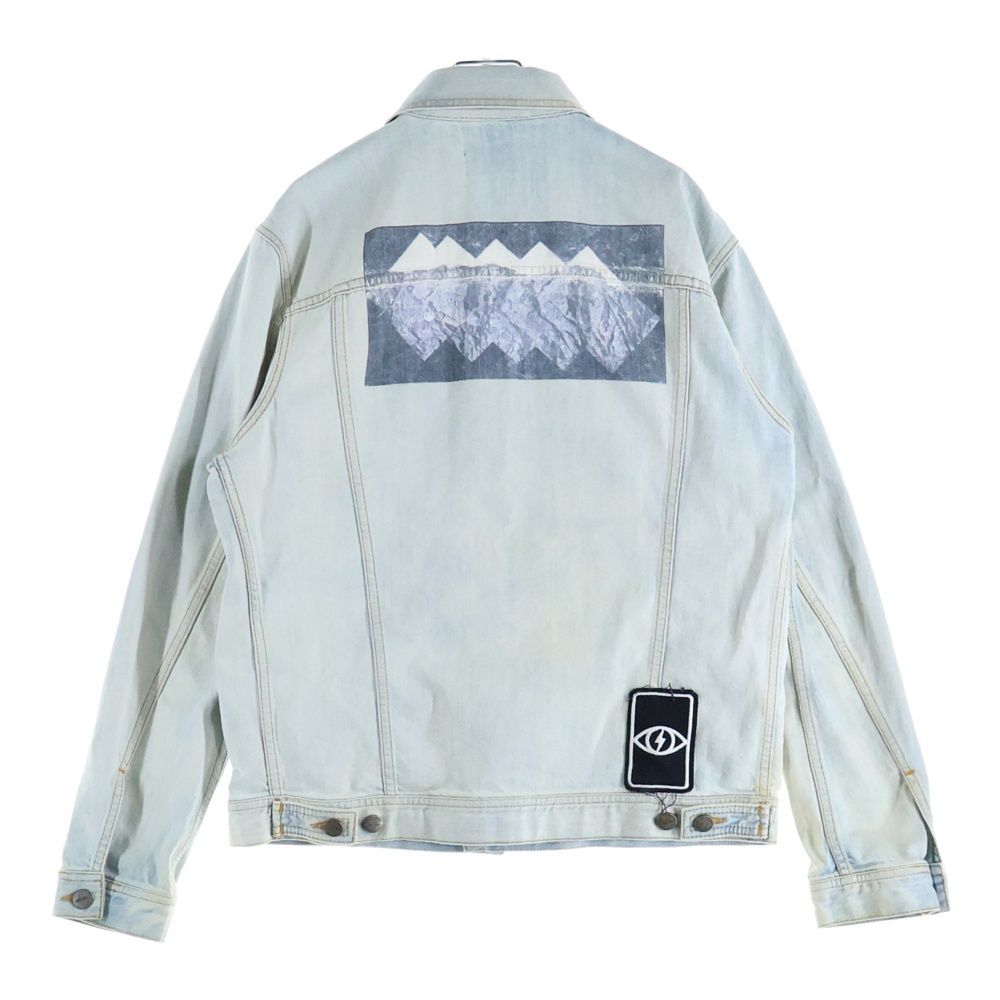 DIESEL (ディーゼル) デニムジャケット Gジャン ペイント加工