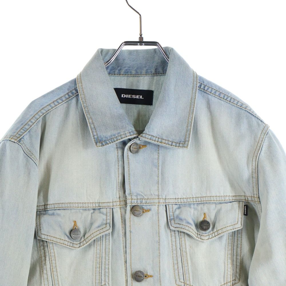 DIESEL (ディーゼル) デニムジャケット Gジャン ペイント加工