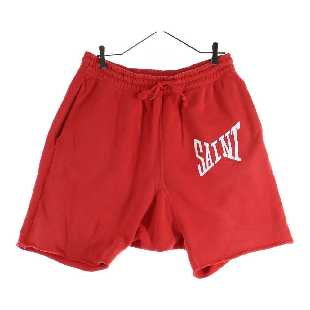 SAINT MICHAEL セントマイケル 21 SS LOGO SWEAT SHORTS ロゴ スウェットショーツ ハーフパンツ レッド SM-S 21-0001-038