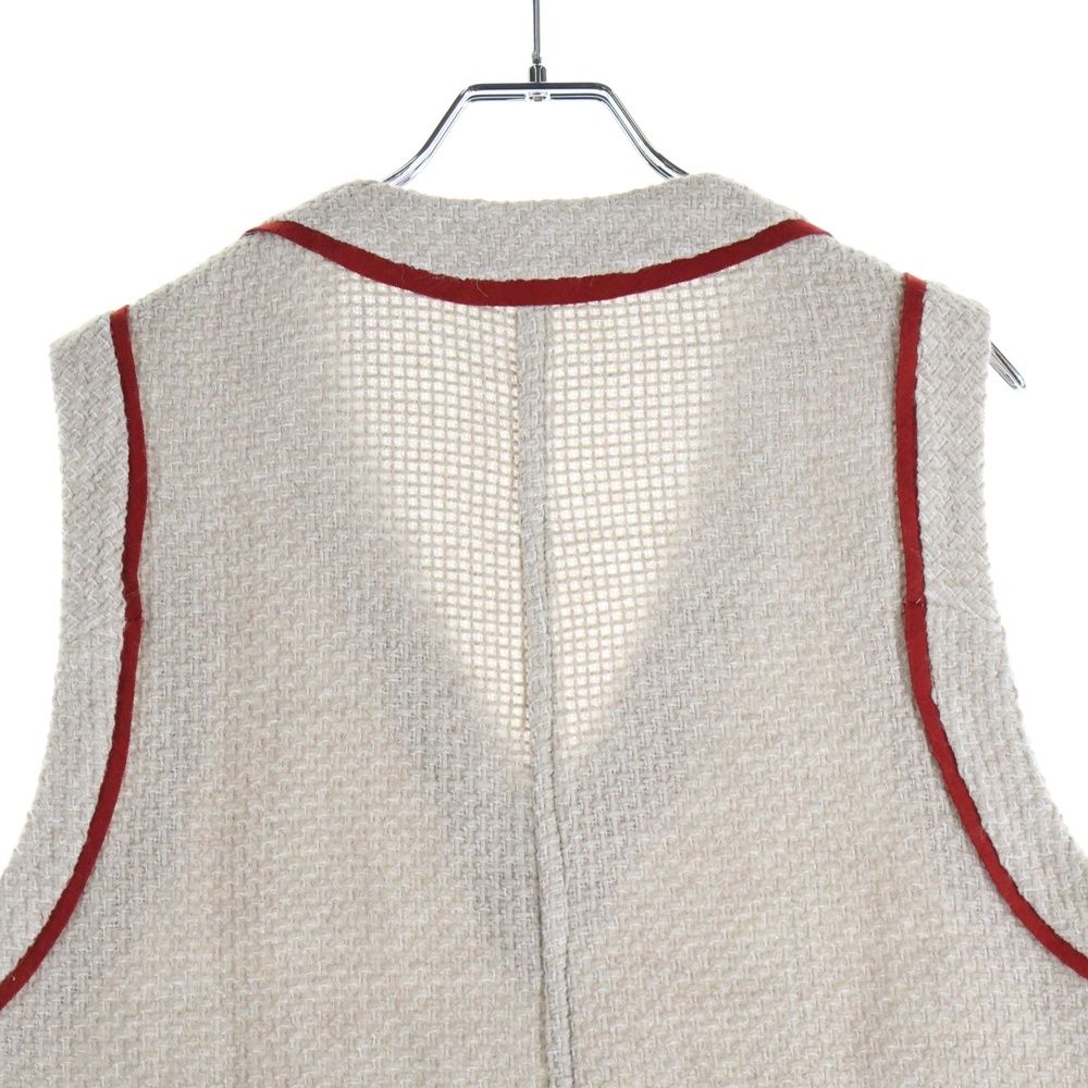 FRANK LEDER (フランクリーダー) WOOL VEST ウール Vネックベスト FRANK LEDER (フランクリーダー) WOOL VEST ウール Vネックベスト