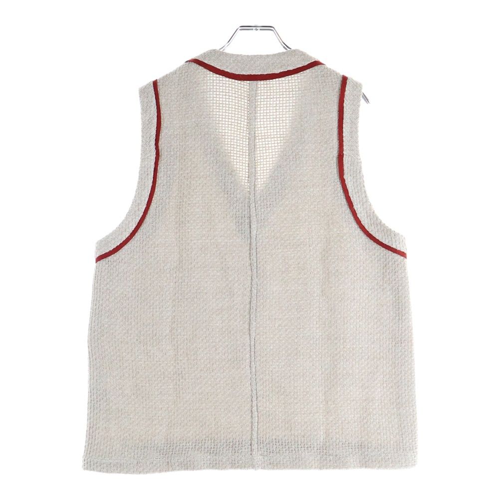 FRANK LEDER (フランクリーダー) WOOL VEST ウール Vネックベスト