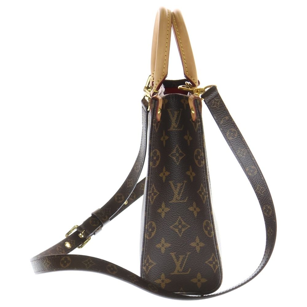 LOUIS VUITTON (ルイヴィトン) モノグラム サックプラBB 2WAY レザー
