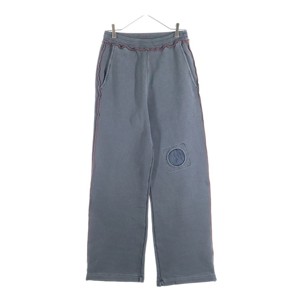 DIESEL ディーゼル P- ドローストリング ワイドストレートスウェットパンツ グレー A 06170