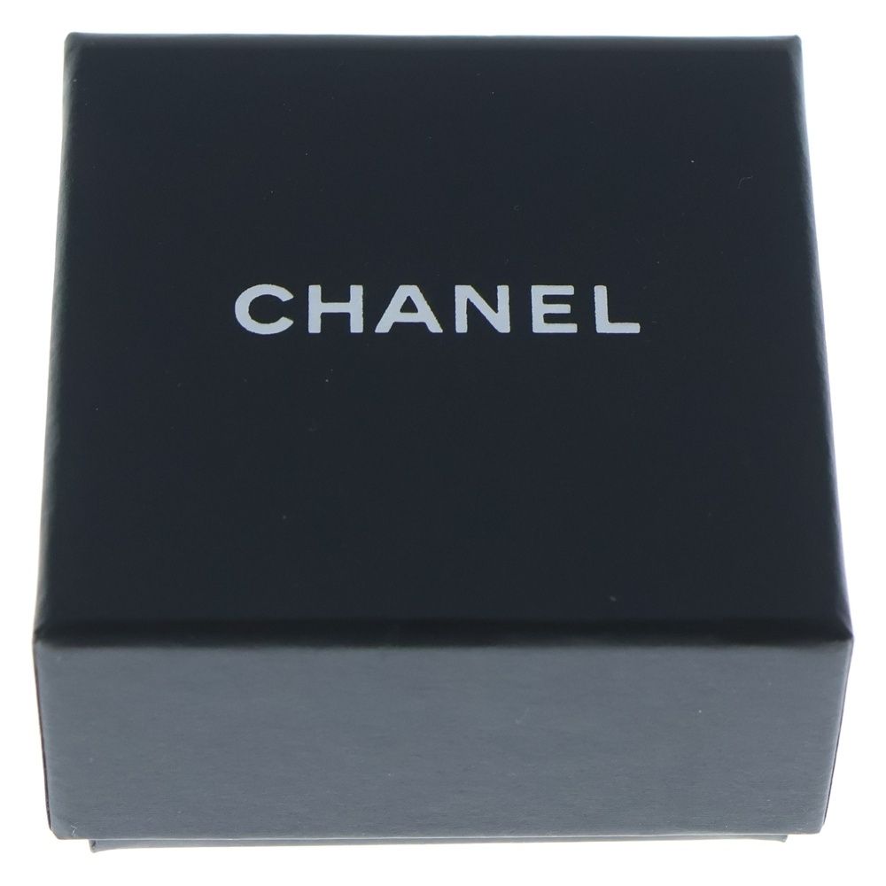  CHANEL シャネル ココマーク ラインストーンピアス ブラック シルバー金具 その他 ヘアアクセサリー