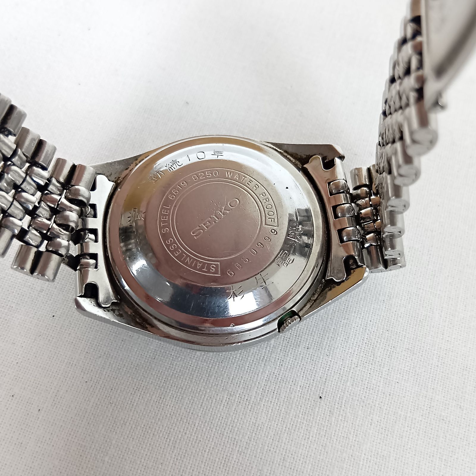 ジャンク】SEIKO Sportsmatic 5 6619-8090 21石 Seiko・Sportsmatic 5 