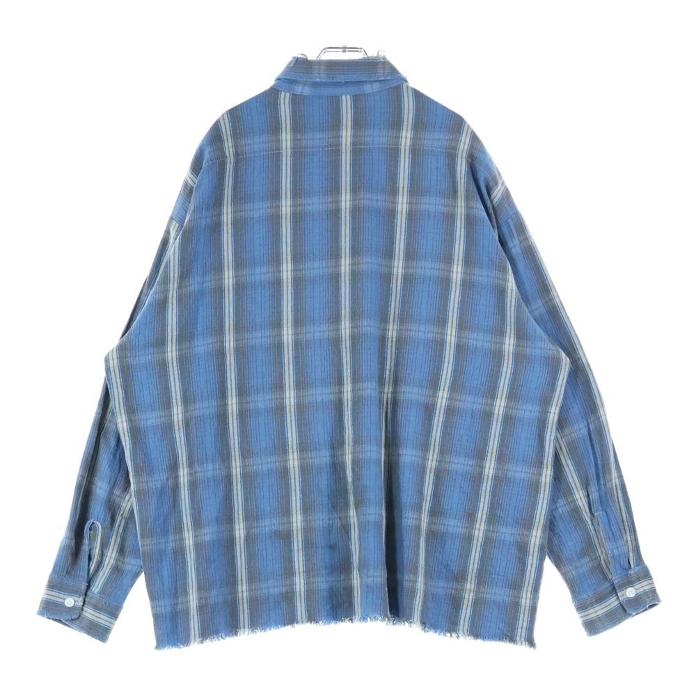 SAINT MICHAEL (セントマイケル) 23AW FRANNEL SHIRT CHECK チェック
