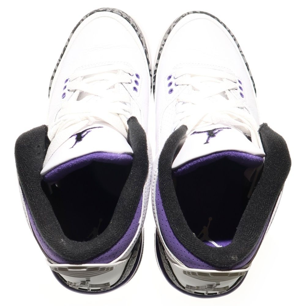 NIKE (ナイキ) AIR JORDAN 3 DARK IRIS GS 節約 エアジョーダン3