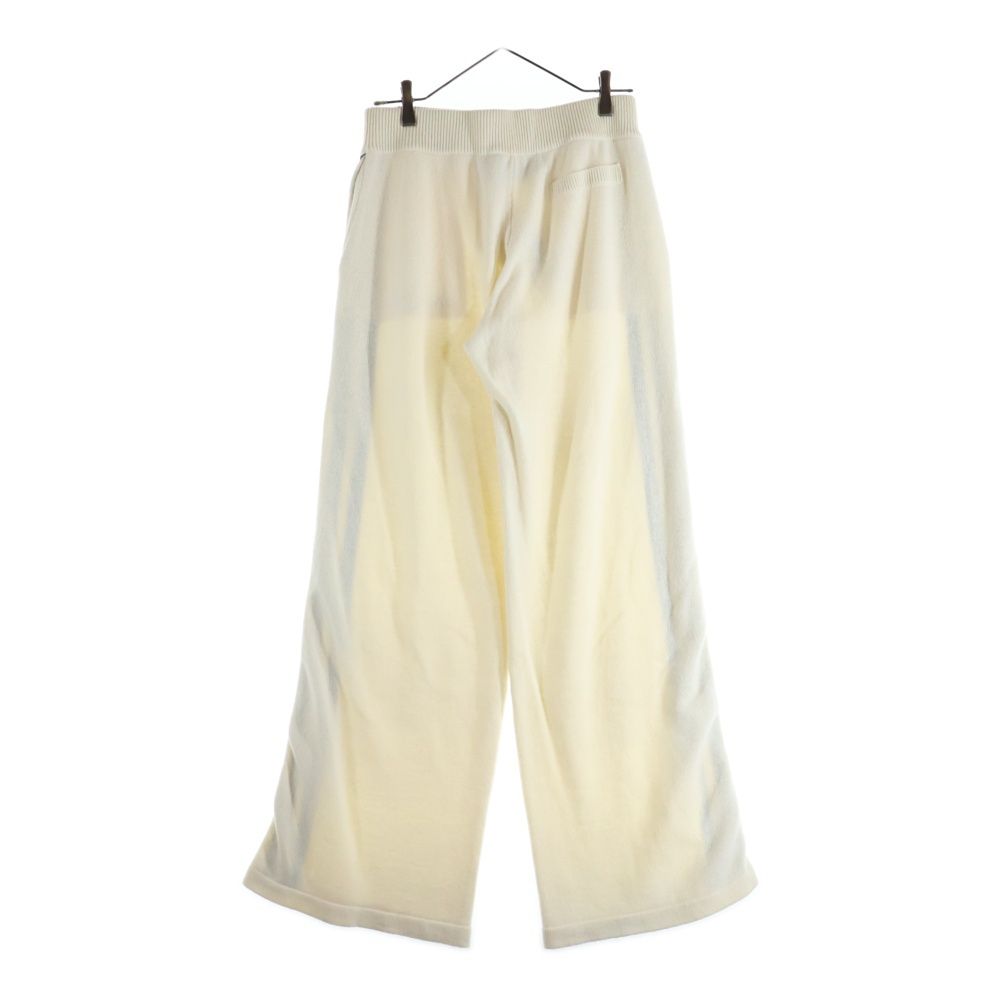 ディースクエアード KNIT PANTS D 13051 サイドライン ニットパンツ スウェットパンツ ホワイト