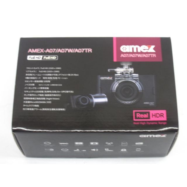 ドライブレコーダー AMEX A 07 W UZ 827