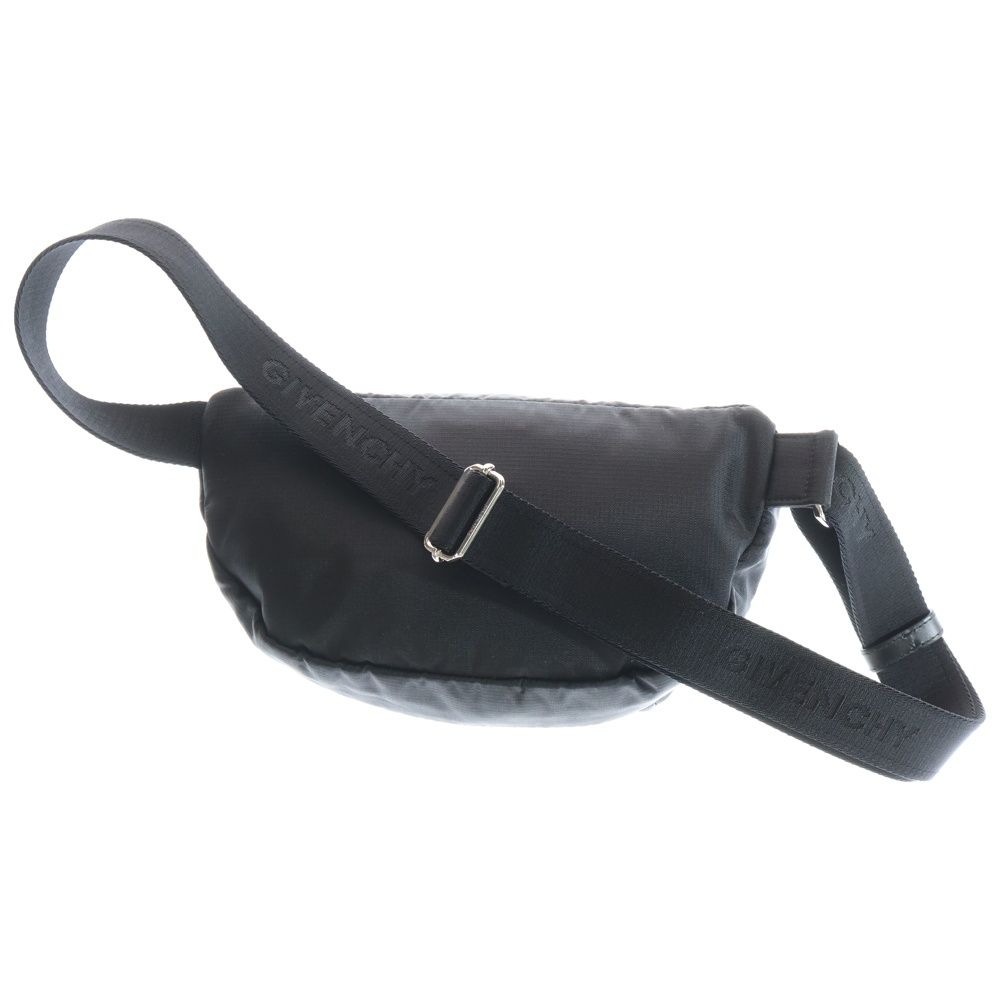 ジバンシィ G-TREK ジートレック ナイロン ボディ ウエストバッグ ブラック