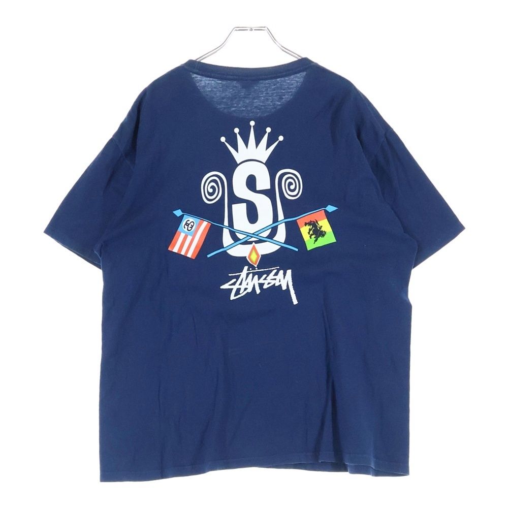 STUSSY (ステューシー) ラスタ プリント カットソー 半袖 Tシャツ