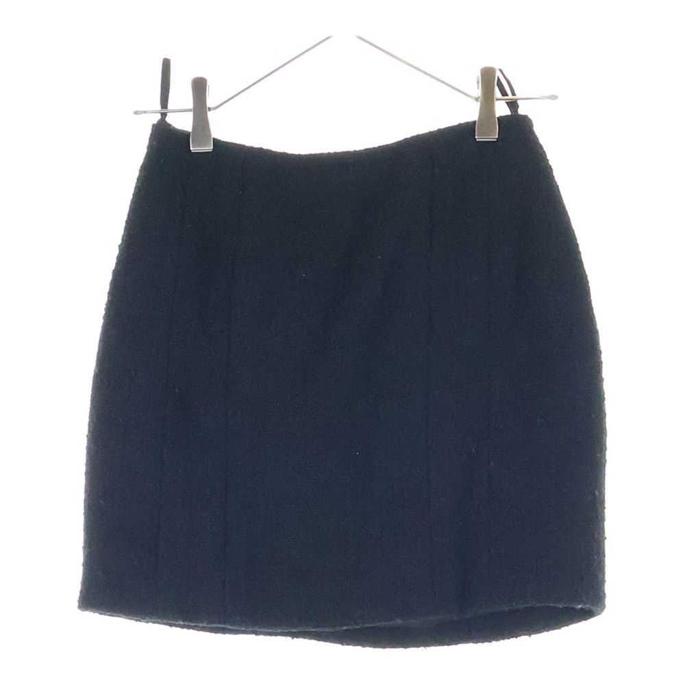CHANEL (シャネル) 94AW ウールツイード タイト ミニスカート ブラック