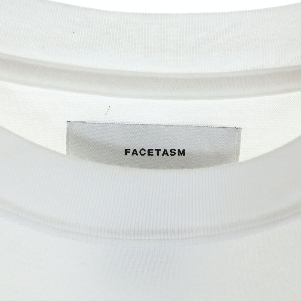 FACETASM (ファセッタズム) ABH-TEE-U19 ロゴプリント コットン 半袖T