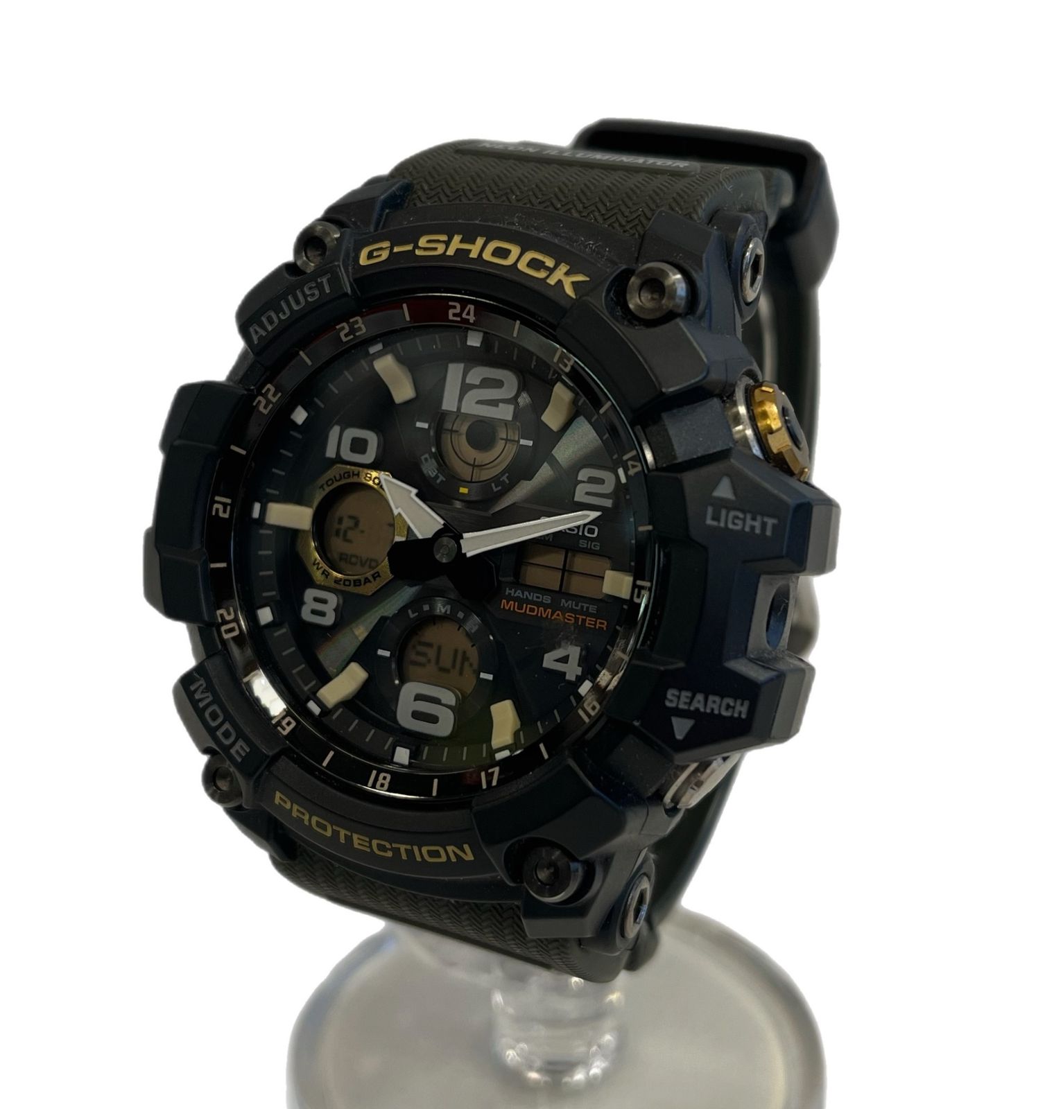 ジーショック G-SHOCK カシオ CASIO MUDMASTER マッドマスター 黒 緑 