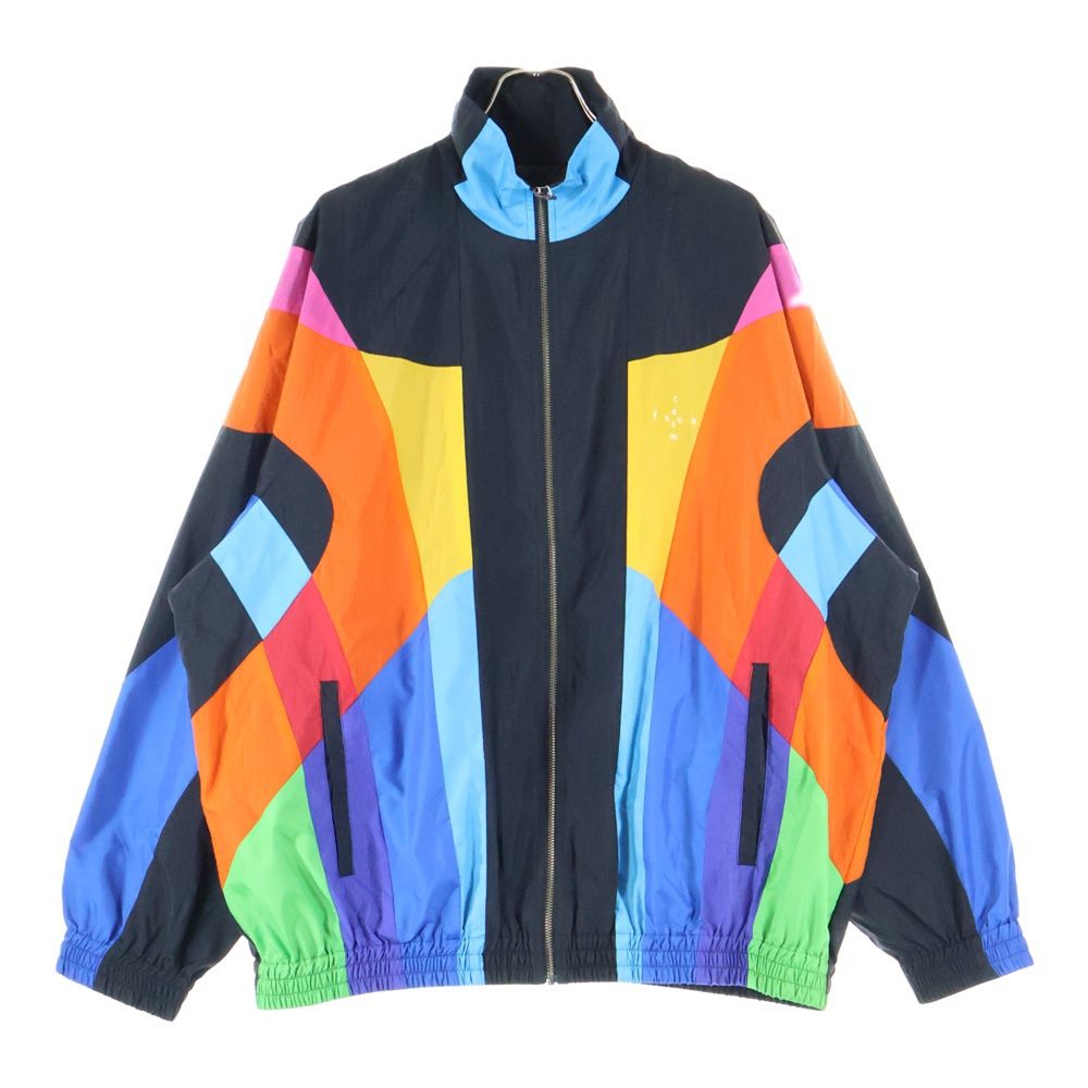 FACETASM (ファセッタズム) RAINBOW PATCHWORK NYLON JACKET MKS-JK