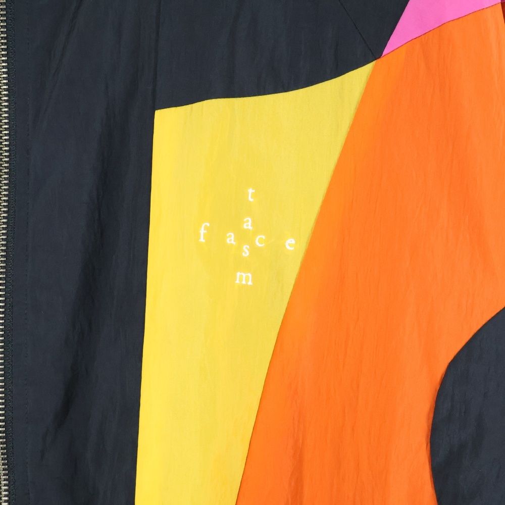 FACETASM (ファセッタズム) RAINBOW PATCHWORK NYLON JACKET MKS-JK