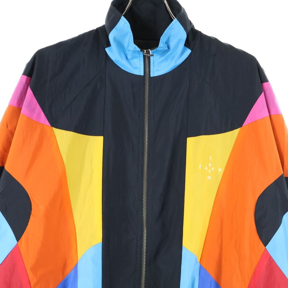 FACETASM (ファセッタズム) RAINBOW PATCHWORK NYLON JACKET MKS-JK