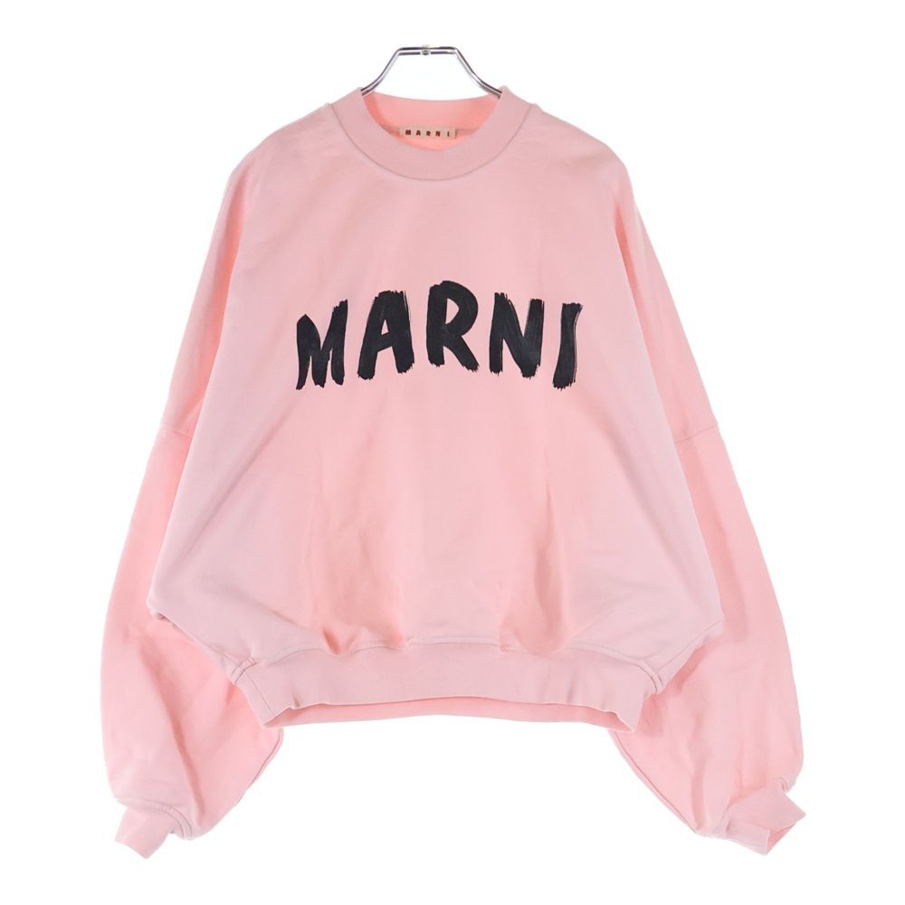 MARNI (マルニ) 23AW ロゴプリント クルーネック スウェット