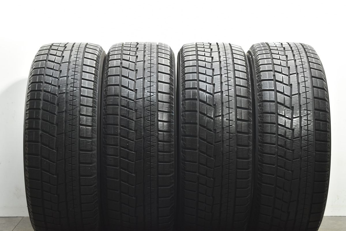 バリ溝スタッドレス ヨコハマ アイスガード iG 60 215 55 R 17 4本セット クラウン カムリ オデッセイ ヴェゼル FIAT 500 X ザ ビートル