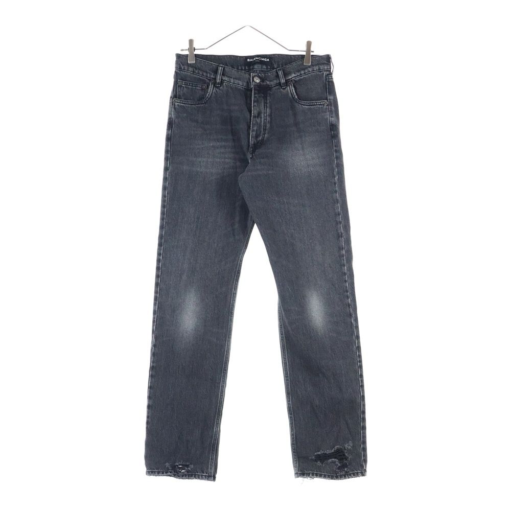 BALENCIAGA (バレンシアガ) 18SS ダメージ加工 ウォッシュド BALENCIAGA (バレンシアガ) 18SS ダメージ加工 ウォッシュド