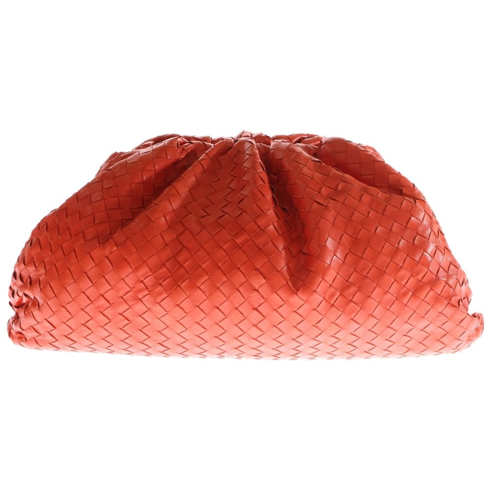 BOTTEGA VENETA ボッテガヴェネタ イントレチャート ザポーチ セカンドバッグ ケース バッグ レッド レザー