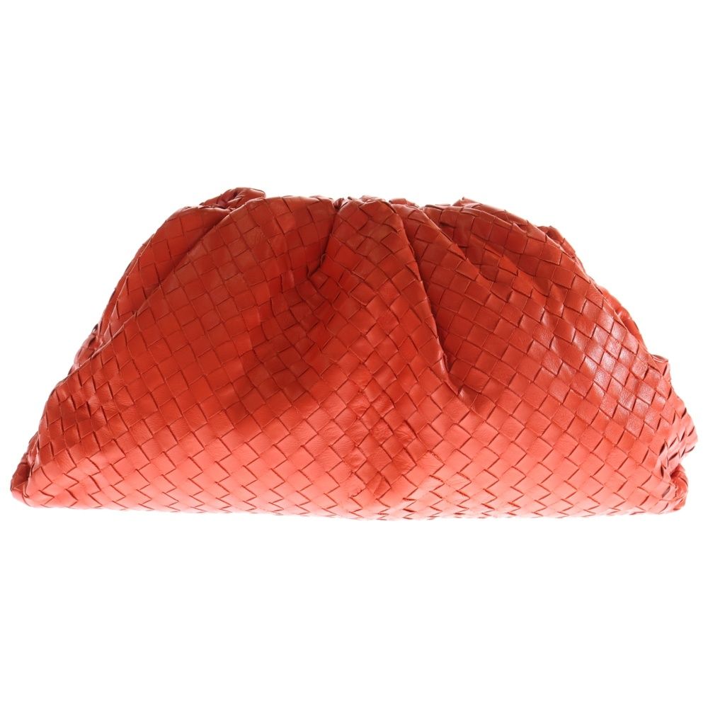 BOTTEGA VENETA ボッテガヴェネタ イントレチャート ザポーチ セカンドバッグ ケース バッグ レッド レザー