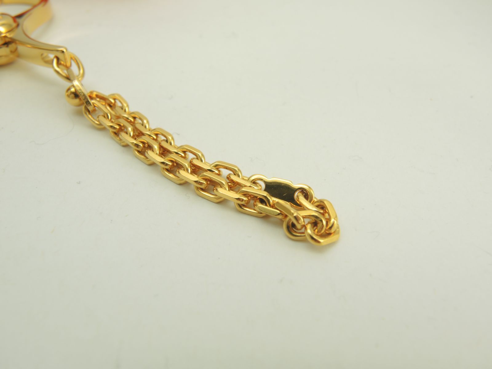 エルメス バッグチャーム フィルー ゴールド キーリング グローブ