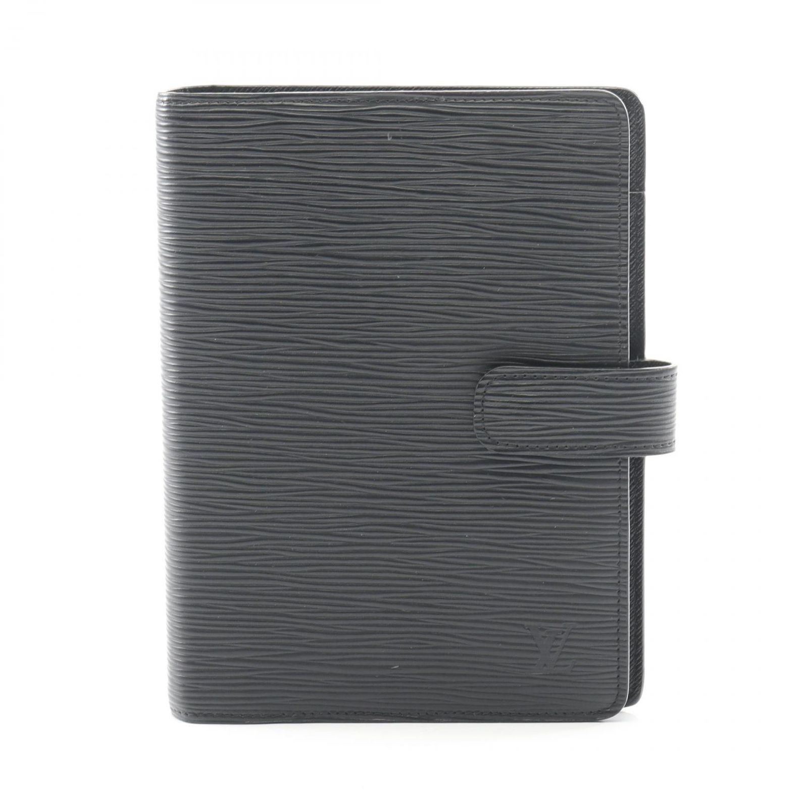 LOUIS VUITTON ルイ ヴィトン アジェンダMM エピ ノワール 手帳カバー