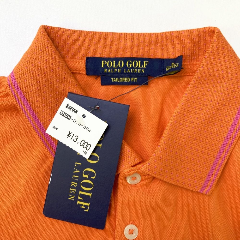 サイズ：M POLOGOLF ラルフローレン ポロゴルフ 半袖ポロシャツ