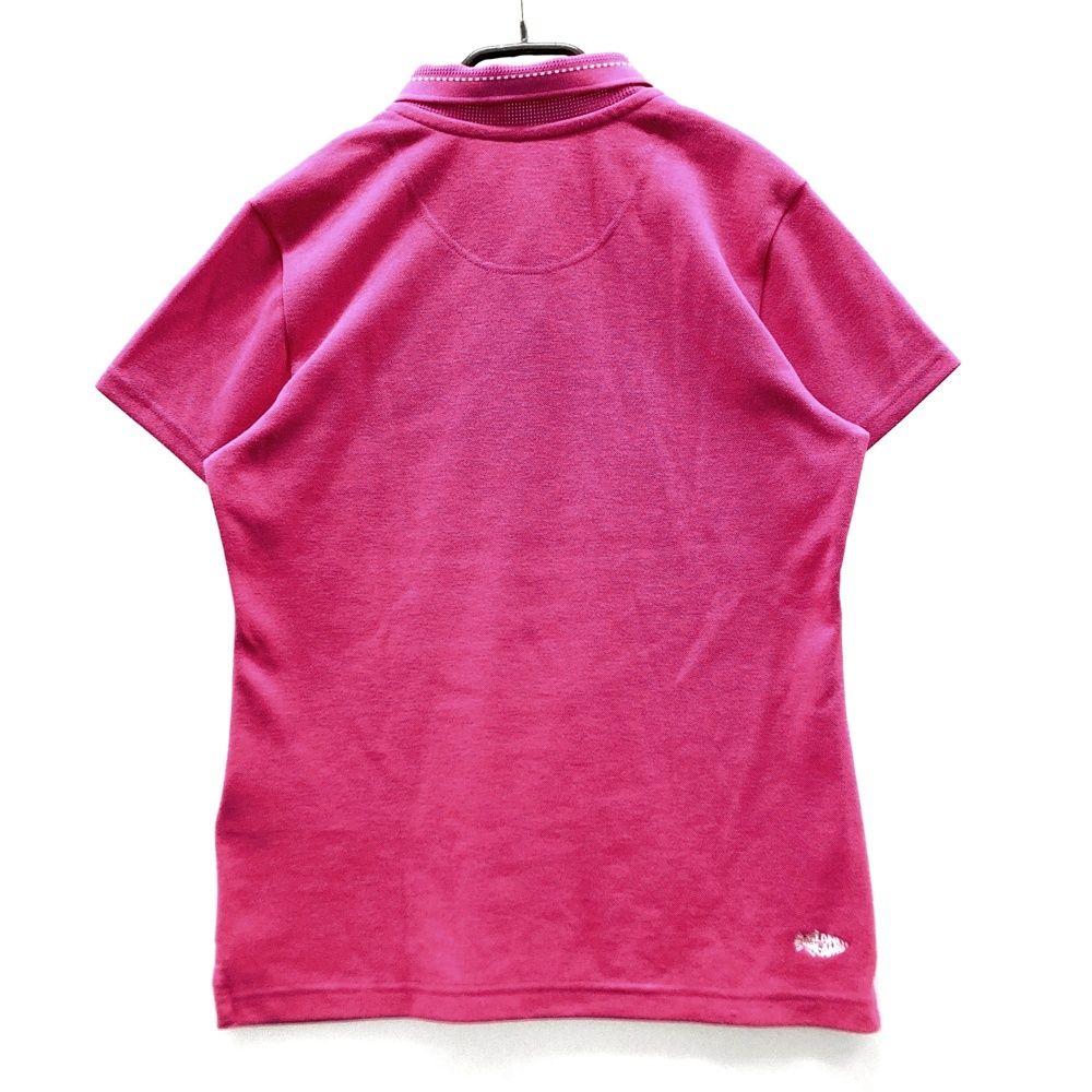 サイズ：L CALLAWAY キャロウェイ 半袖ポロシャツ ピンク系