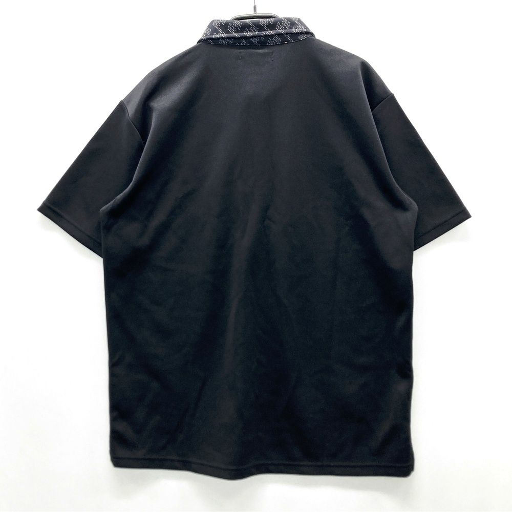 サイズ：XL RESURRECTION レザレクション 半袖ポロシャツ ブラック系