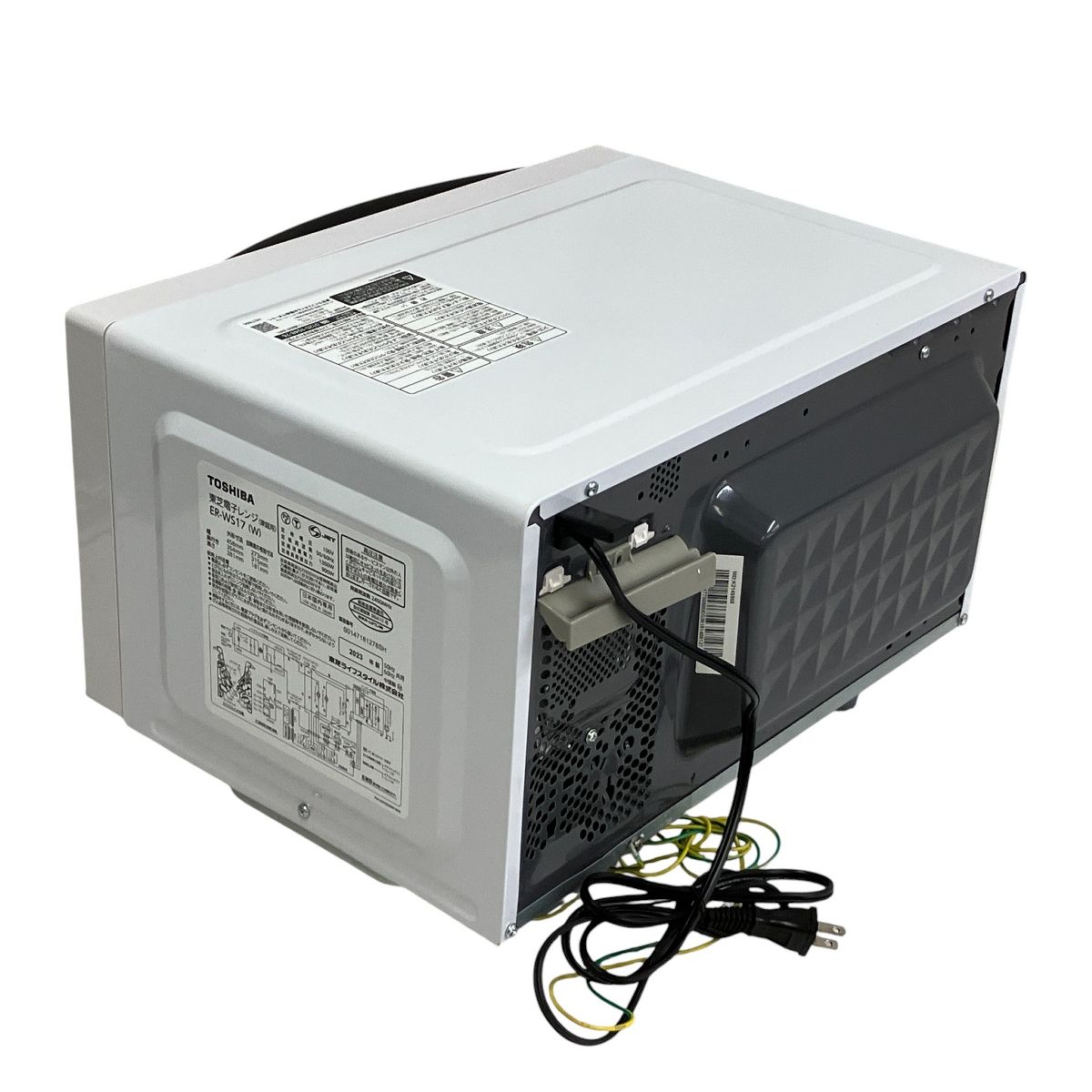 TOSHIBA ER-WS17 電子レンジ 2023年製 東芝 ホワイト 家電 中古