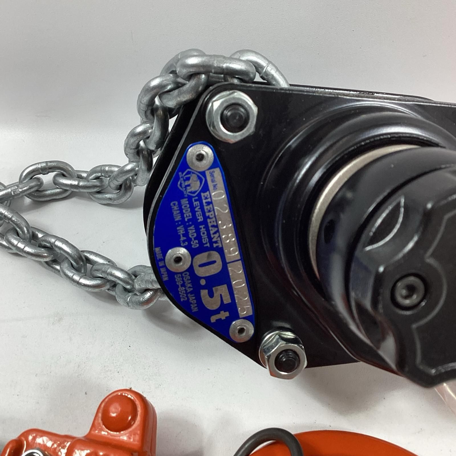  象印 チェーンブロック YAD-50 0.5ｔ その他 電動工具 エア工具