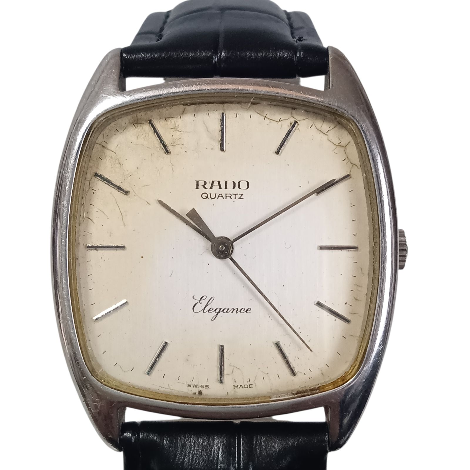 稼働 良品】1207-2 RADO Elegance ラドー エレガンス メンズ腕時計