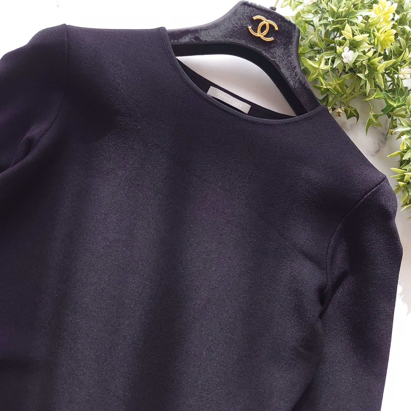 25SS セオリーリュクス Chiaro Sally ペプラム XS セーター - メルカリ