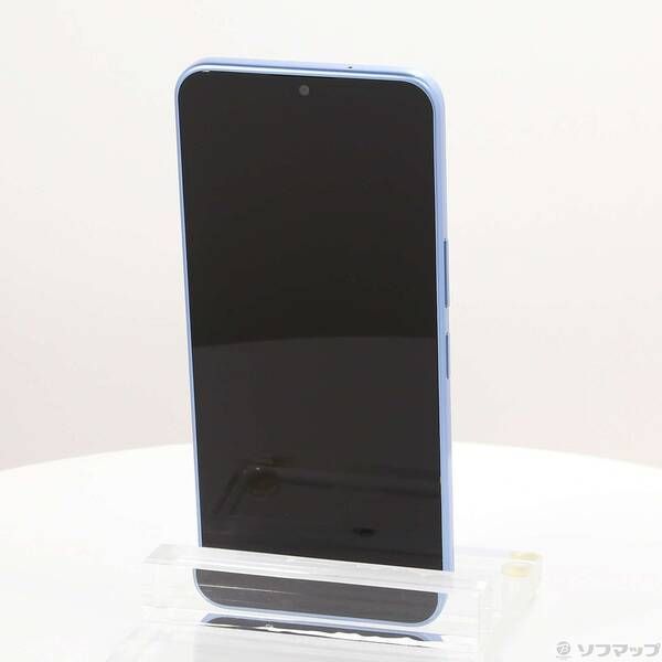 品〕 Libero 5G IV 128GB ブルー ZESCD1 Y!mobile SIMフリー【344