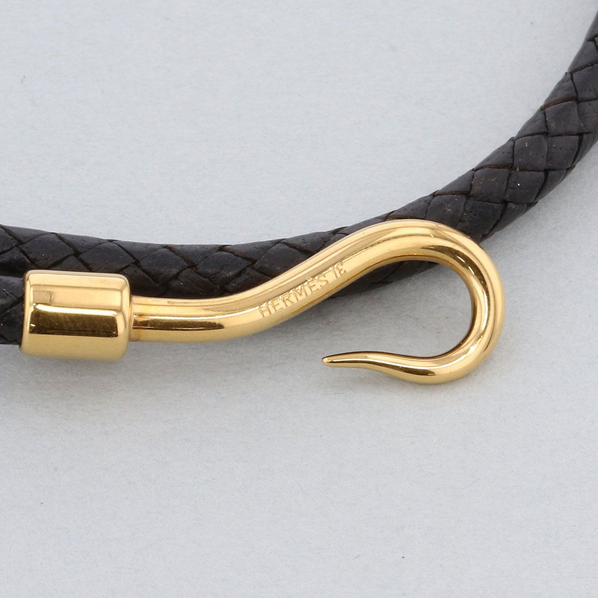 HERMES エルメス ジャンボクラスプ ブレスレット レディース レザー 