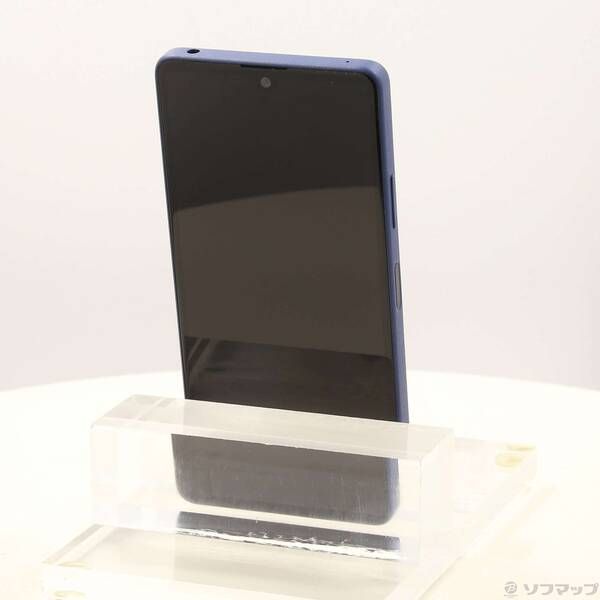 中古品〕 Xperia Ace III 64GB ブルー SOG08 au SIMフリー【258