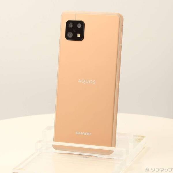 品〕 AQUOS sense6 64GB 購入 ライトカッパー SH-M19 SIMフリー【276