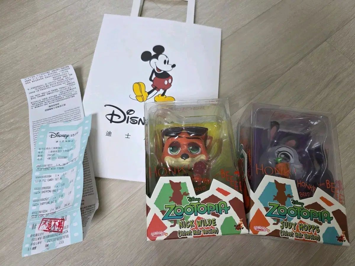 ズートピア ニック ジュディ フィギュア