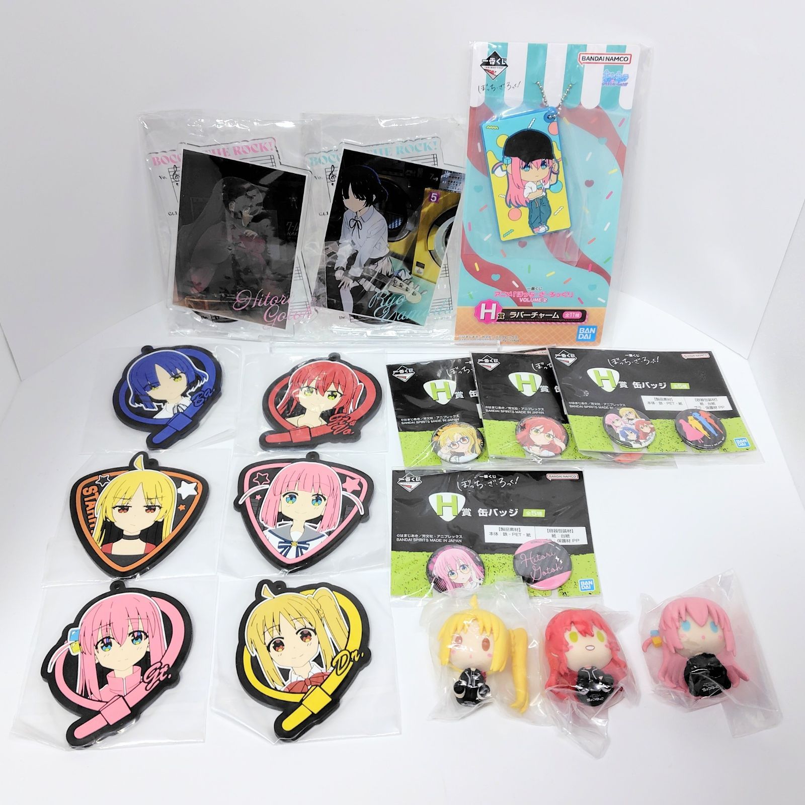 ぼっち・ざ・ろっく! キャラクターグッズ セット ラバーコースター